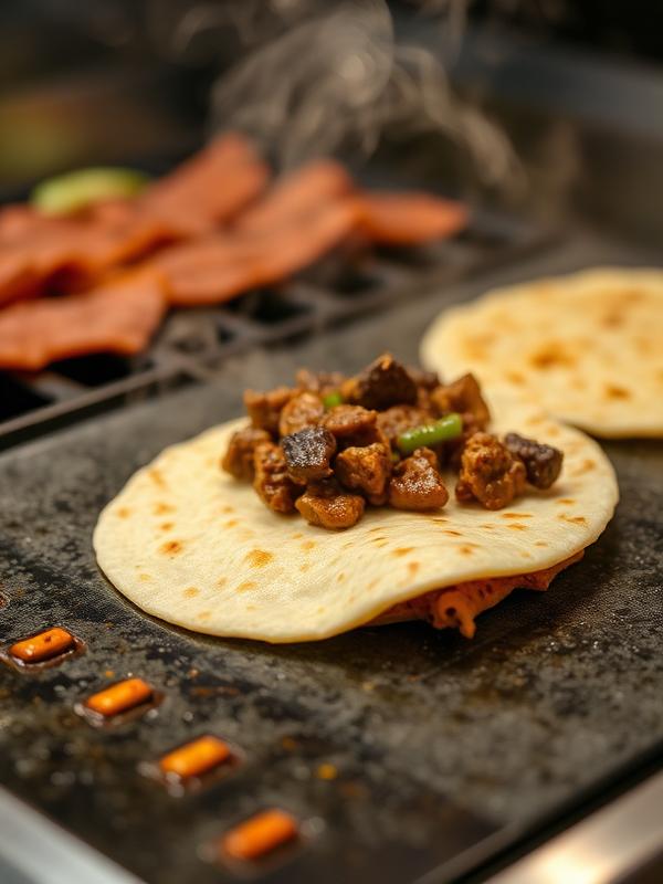 Cooking on griddle
